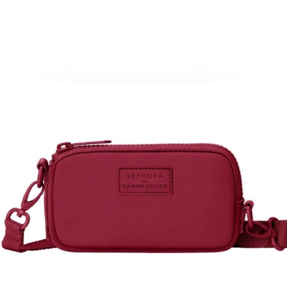 Dagne Dover X Sephora Crossbody Bag in Deep Red